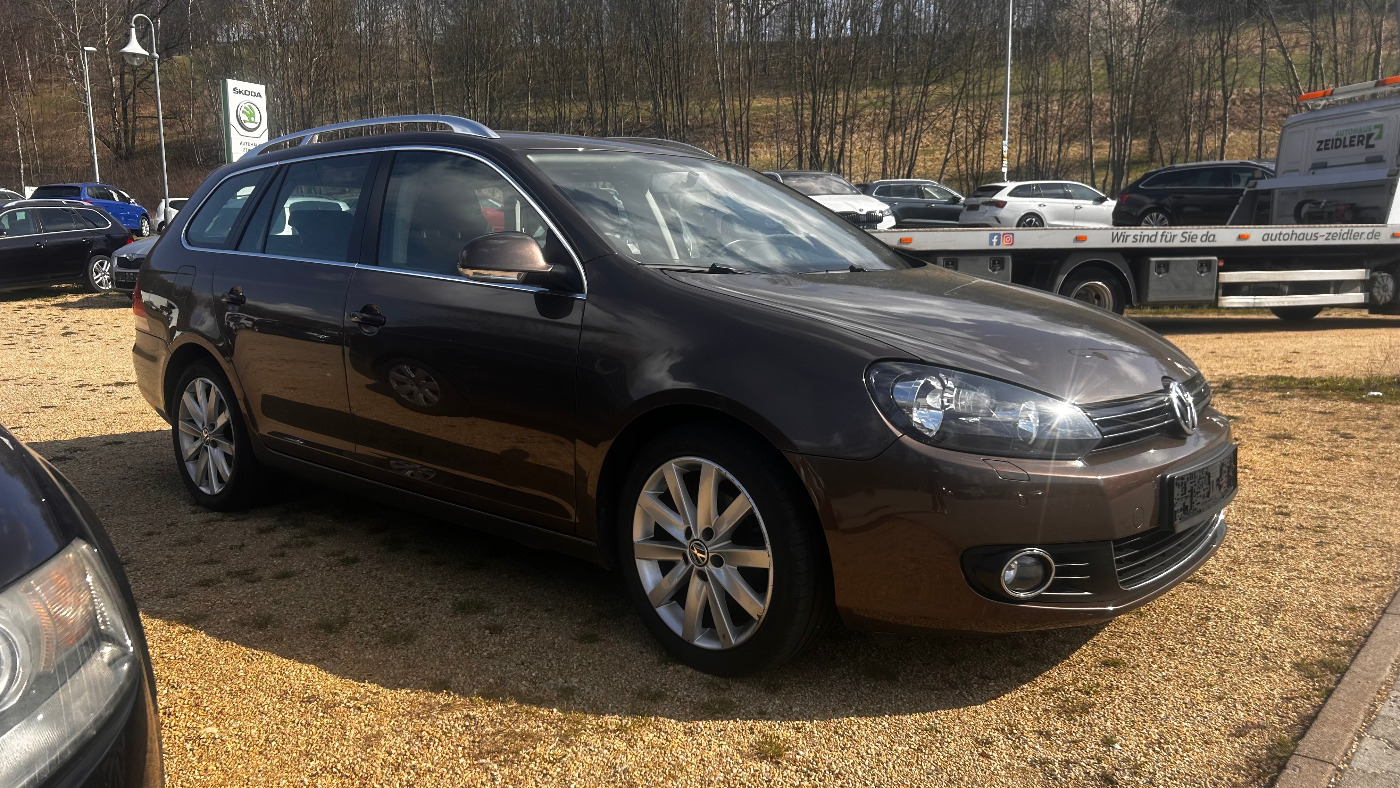 VW Golf VI Variant 1.6 TDI Highline KA PANO PDC SHZ Bild 3