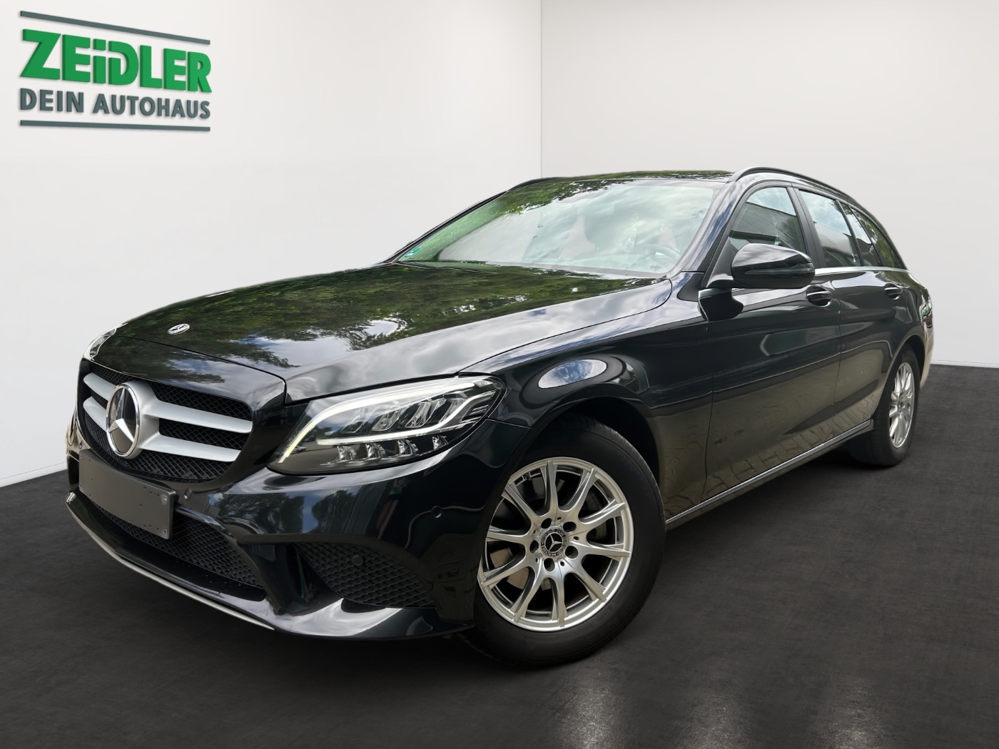 MERCEDES-BENZ C 200 d T-Modell 9G AHK ACC HUD LED NAVI RFK SHZ