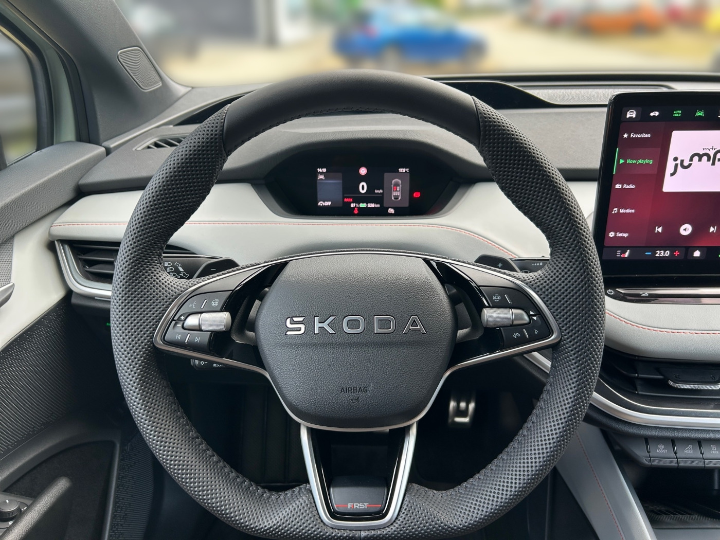 SKODA Elroq 85 Lodge Navi Kam. ParkAss 2xKlima ACC AUT Bild 8