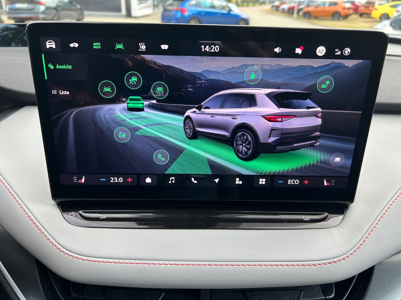 SKODA Elroq 85 Lodge Navi Kam. ParkAss 2xKlima ACC AUT Bild 16