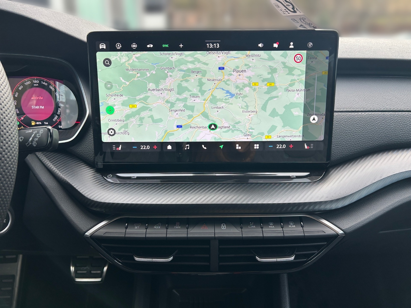 Škoda Octavia Combi 2.0 TDI Sportline DSG Navi AHK HUD Bild 9