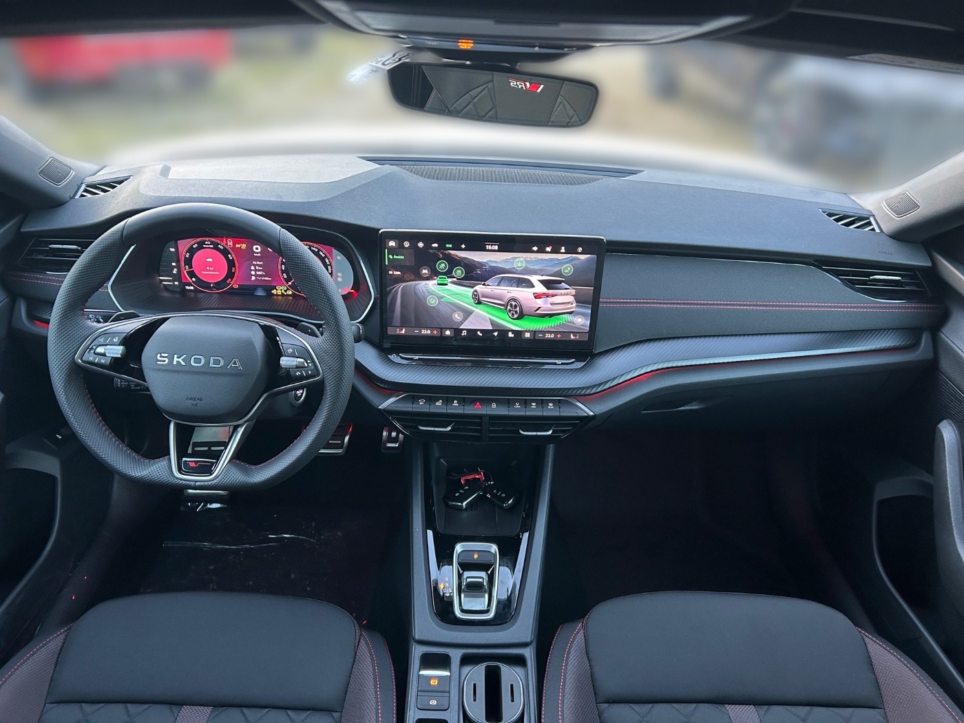 Škoda Octavia Combi 2.0 TSI RS DSG LM Navi SportS. ACC Bild 10