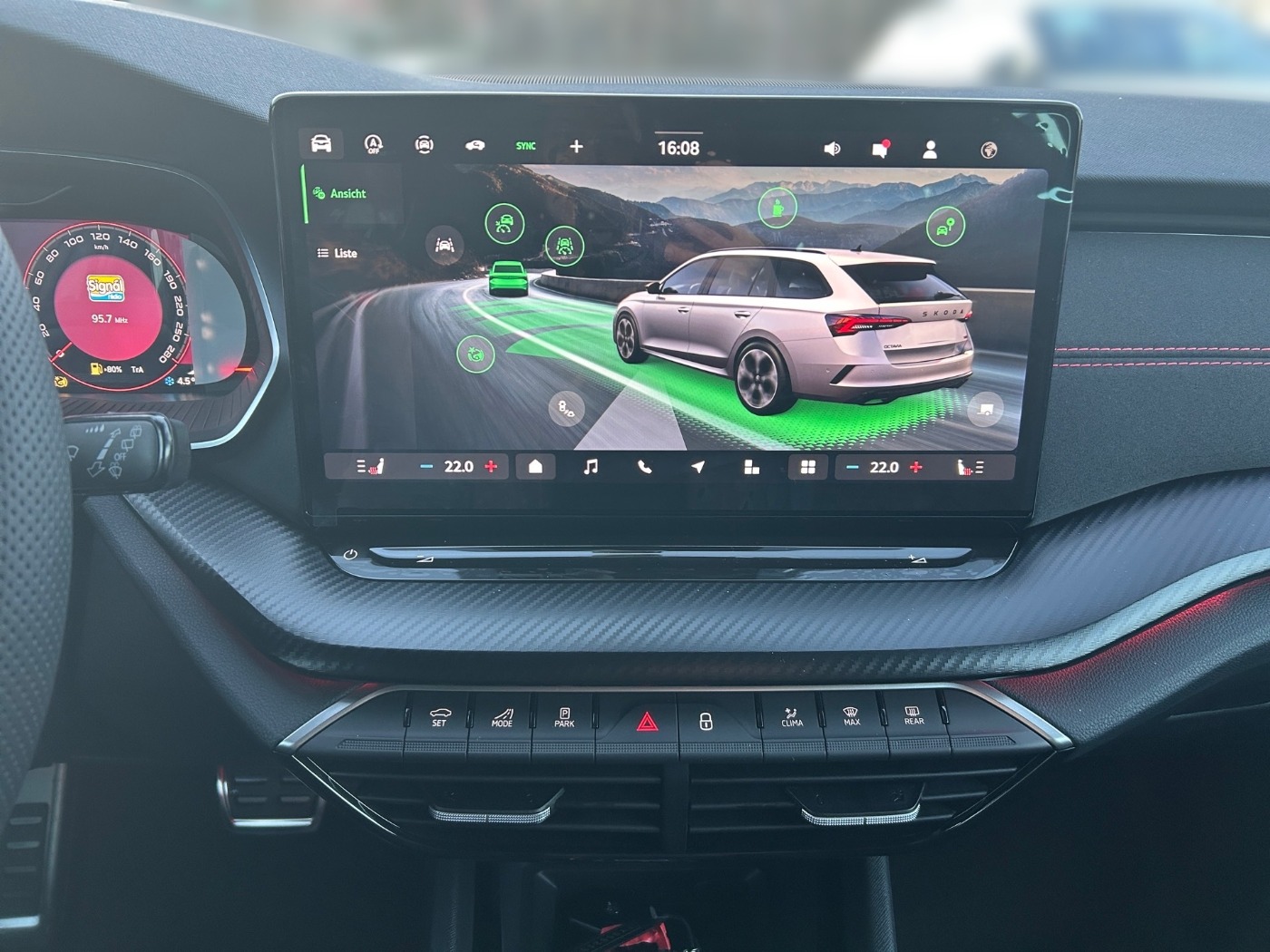 Škoda Octavia Combi 2.0 TSI RS DSG LM Navi SportS. ACC Bild 9