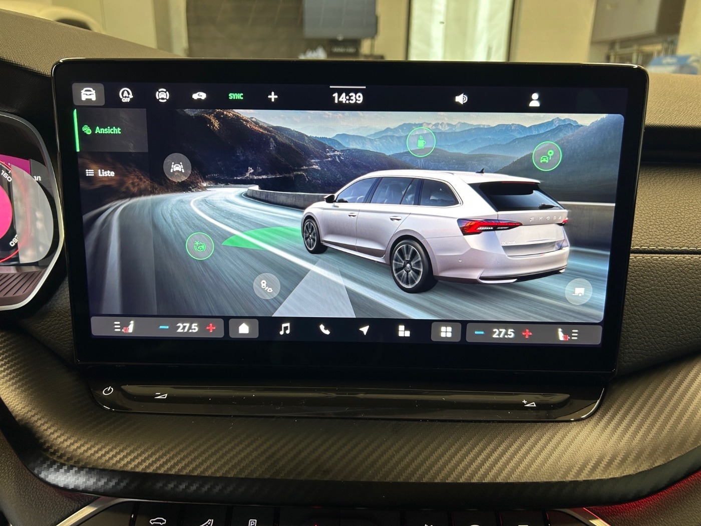 SKODA Octavia Combi 1.5 TSI Sportline Navi AHZV ACC Bild 16